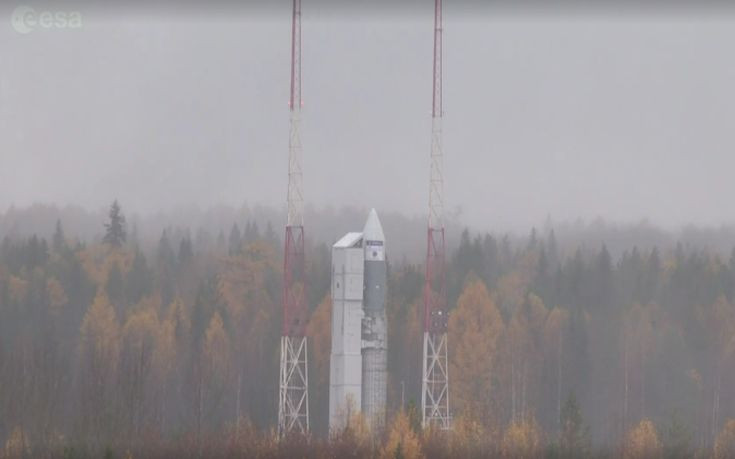 H εκτόξευση του ευρωπαϊκού δορυφόρου Sentinel-5P (βίντεο)